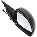 Vantage Auto Parts - Side Mirror Compatible with Fiat 500 2014-2016 | DIRECT REPLACEMENT | Passenger Side | Primed | Glass | 5RE81JXWAA | FI1321102