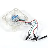 1Pcs PWM Controllable Fan - Raspberry Pi Speed & Color Control, Quiet 5V DC 4010 Fan for Pi 4, 3 B+, 3 B, 2, B+, Zero/Zero W
