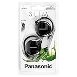 Panasonic RPHS46EK Slim Clip-on Earphones Black [並行輸入品]