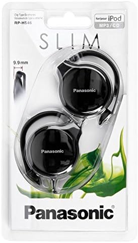 Panasonic RP-HS46E-K Wired Earphone Without Mic (Black)