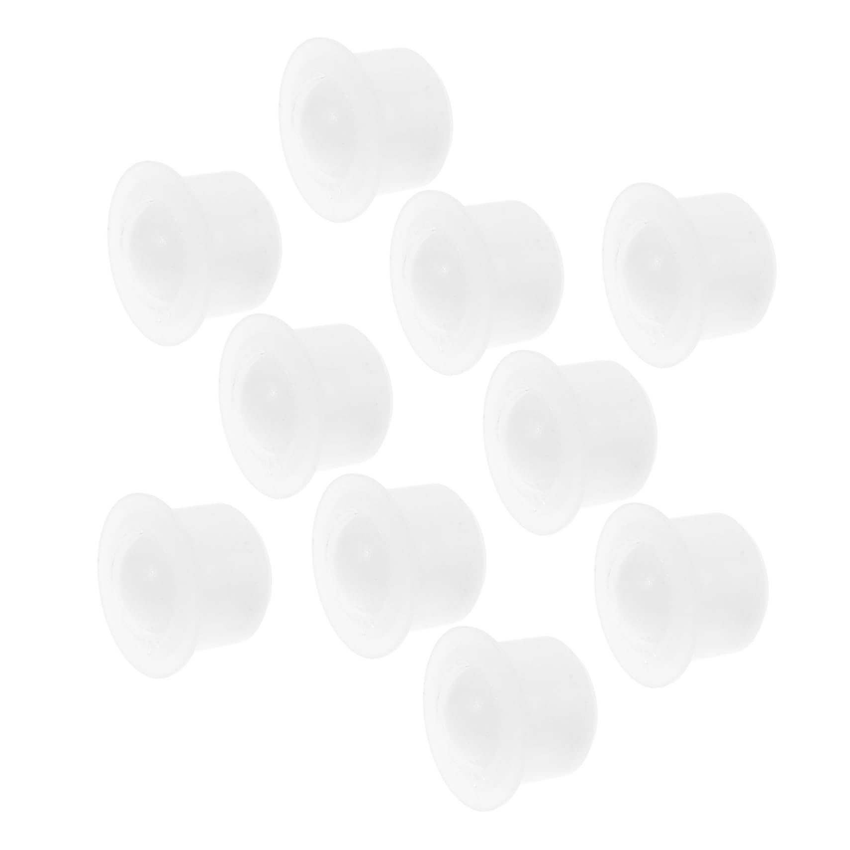 STOBAZA 10 Pack Nylon Ball Bearings for Furniture Rollers Ball Casters Transfer Wheel Mini Swivel Caster Wheels Pu Coated Easy Install