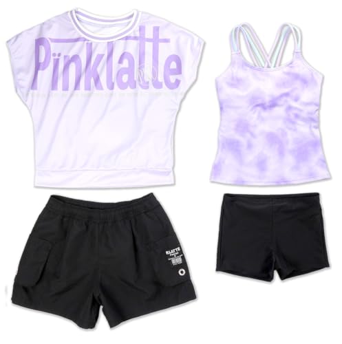 PINK-latte �Z�p���[�g����4�_�Z�b�g ���� �^���L�j sw3510 (150cm, �p�[�v��)