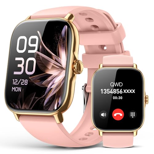 Image of Smart Watch for Women Men- Answer /Make Call, 2025 IP68 Waterproof Fitness Step Sleep Tracker Watch with Monitor Activity Counter Smartwatch for Andriod iPhone iOS Samsung Compatible