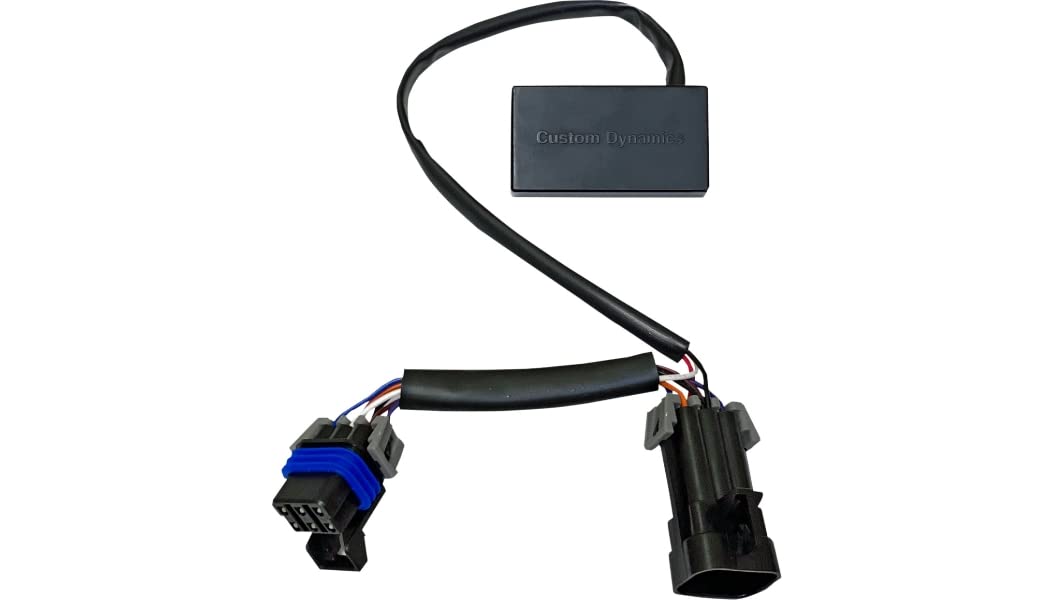 Custom Dynamics Magic Strobes ISN Brake Light Flasher for 2019+ Indian Chieftain, Roadmaster, and Dark Horse Models with Dual Taillights