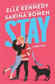 Paperback Stay: A Single Dad Hockey Romance (WAGs, 2) Book