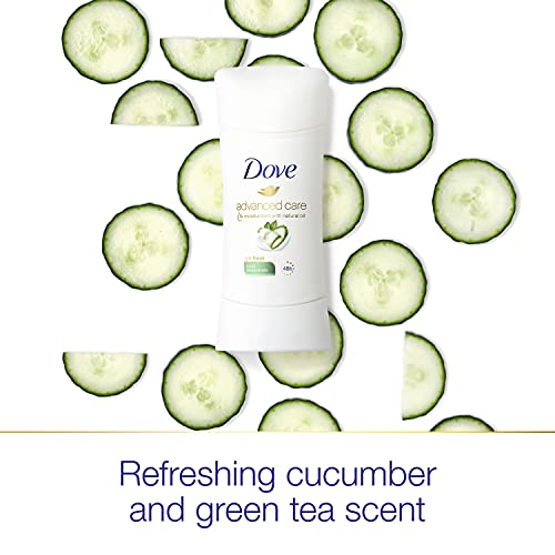 Dove Advanced Care Antiperspirant Deodorant Stick For Women, Cool Essentials, For 48 Hour Protection And Soft And Comfortable Underarms, 2.6 Oz, 2 Count #TOP3