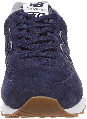 Image of New Balance Men's Low-Top Trainers, Blue Pigment Pigment Epa, 38.5