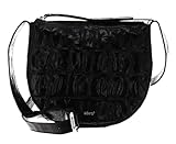  Abro Leather Primitivo Lulu Crossbody Bag Small Black/Nickel