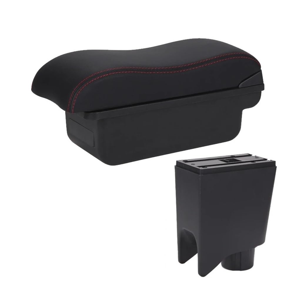 Aierdeyp C1 Black Red No Usb Car Armrest Box For Fiat For Idea Pol Iot 2006-2016