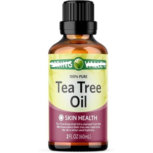 Sp~Ring Va_lley 100% Pure Tea Tree Oil for Skin Health - 2 fl oz