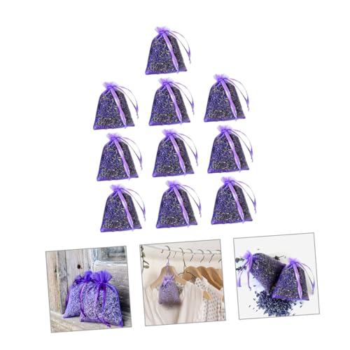 Levemolo 10pcs Bolsitas de Lavanda para Armarios miniatura 4