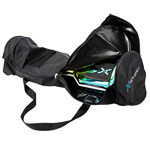 Hover-1 Hoverboard Carrying Bag for 6.5"-8" Hoverboards | Double Zip Closure, Velcro Secured Carrying Handles, Black