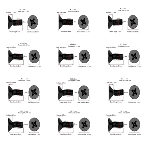 Image of 240Pcs Laptop Notebook Computer Screws Replacement Kit For HP IBM Dell Sony Acer Asus Lenovo Toshiba Gateway Samsung