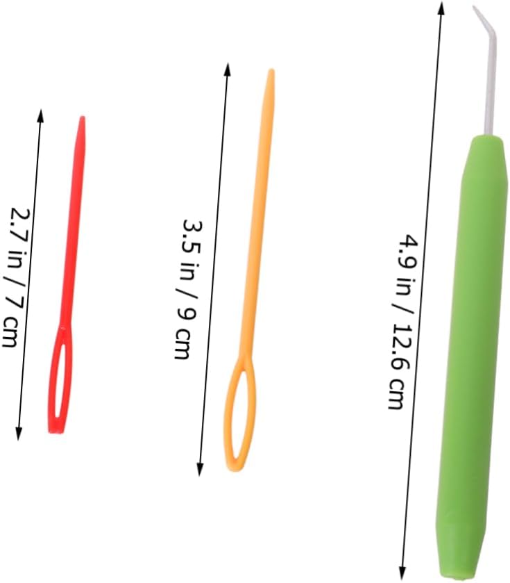 STOBOK 36pcs Beginner Crochet Kit Yarn Needles Knitting Crochet Hook Set DIY Weave Yarn Kit for Home