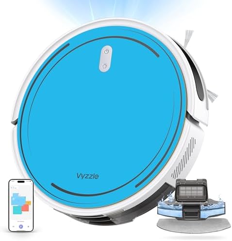 Vyzzle Robot aspirateur avec Fonction de Balayage, aspirateur Rob...