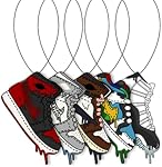 6 Pack Sneaker Car Air Freshener for Women Men Sneakerhead Automotive Interior Room Decor