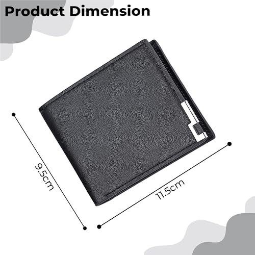 Image of Kraptick Mens Wallets: Slim Wallets for Men with Cardholder and Money Organizer (DMFP387)