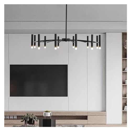 Plafonnier LED suspendu pour salle à manger et salon au style scandinave