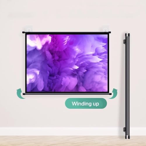 Pantalla portátil para proyector 72 pulgadas HD 4:3 16:9 miniatura 6