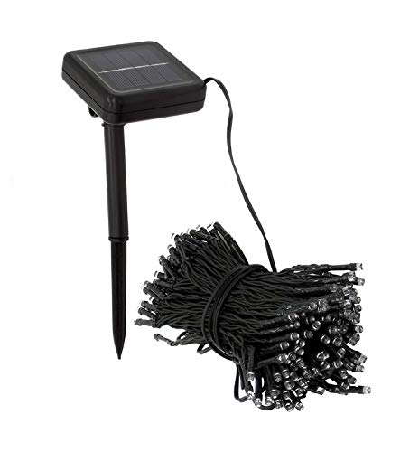 Solar Powered String Lights 200 LED 8 Modes Remote Control Xmas Waterproof Starry Christmas Fairy Lights for Indoor Outdoor Gardens Homes Wedding Holiday Party (Warm Whit (Warm White)