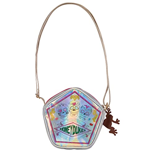 Harry Potter Wizarding World, Hogwarts Honeydukes Crossbody Purse for Girls, Adjustable Strap, Iridescent & Metallic Material2