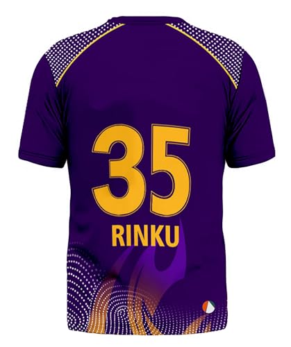 Image of Sports India IPL Cricket Team T Shirt Jersey for (Kid's, Boy's & Mens) L777