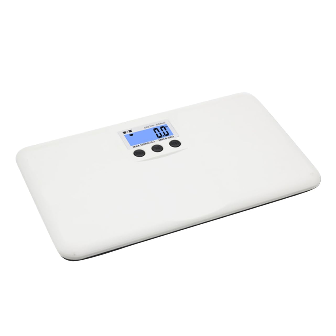 Toyvian Bilancia Elettronica Digitale per Bebé e Animali, Display Lcd Grande, Portata 150kg, senza Batterie, Uso Domestico
