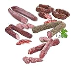 Almgourmet - Tiroler Wurzen "Unsere Klassiker" - Set aus 5 versch. Wurzen - Luftgetrocknet & herzhaft im Geschmack - Ungekühlt mehrere Monate haltbar