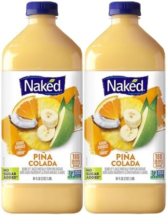 Amazon.com : Naked Pina Colada Juice Smoothie (64 oz, 2 Pack) : Grocery