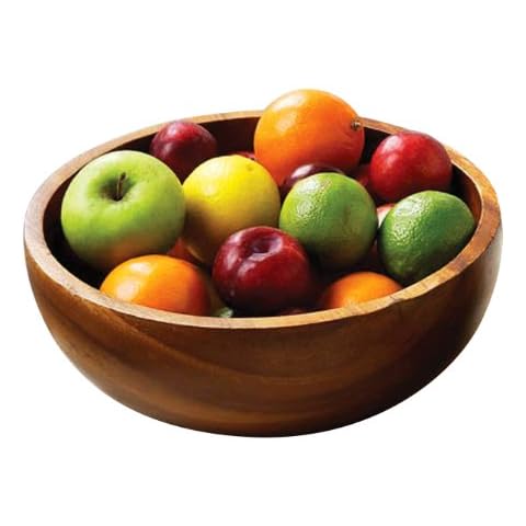 Premier Rustic Wood Fruit and Salad Bowl Cover