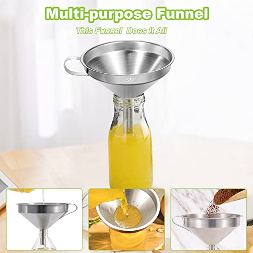 Ecurfu FUNNEL05 Stainless Steel Kitchen Funnel thumb #5