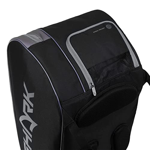 Raqueteira de Beach Tennis Shark Preta E Cinza Térmica Modelo 2023