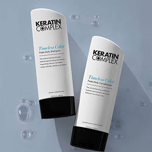 Keratin Complex Timeless Color Fade-Defy Conditioner For Unisex 13.5 oz Conditioner - Image 3