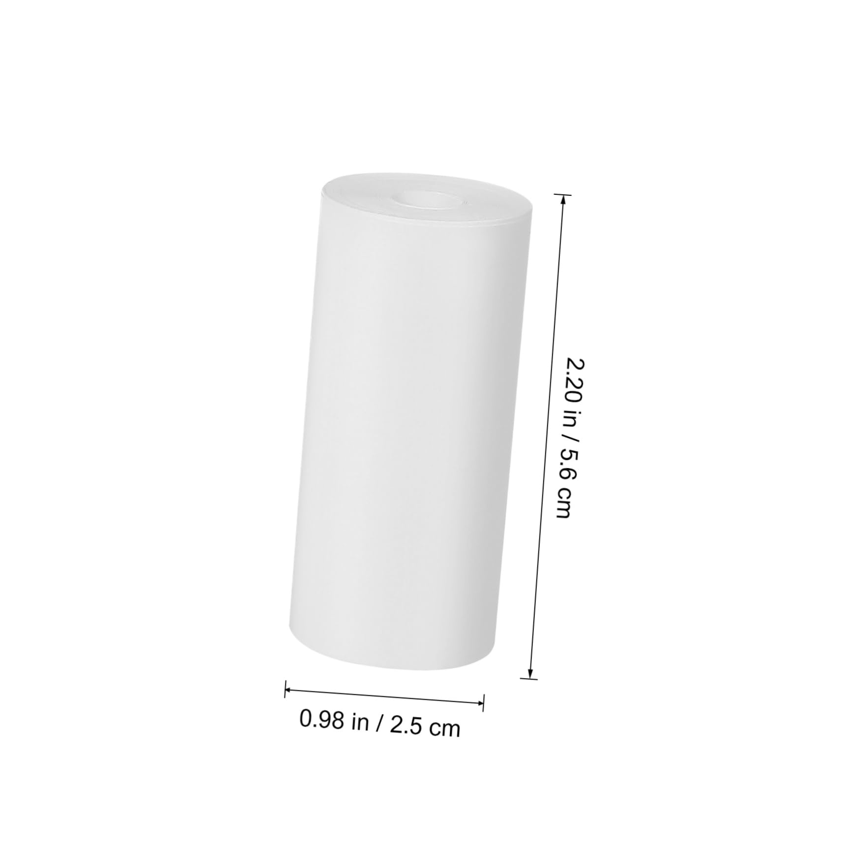 NUOBESTY 64 Rouleaux papier pour étiquettes d'imprimante Mini papier d'impression mini-imprimante etiquettes autocollantes étiquettes autocollantes autocollant pour imprimante