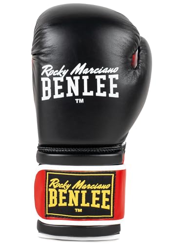 Benlee Rocky Marciano Sugar Deluxe - Guantes de Boxeo Negro Negro/Rojo Talla:14 - imagen 6