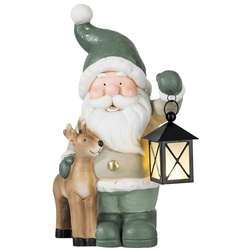 Weihnachtsdeko Figuren Groß 42cm Weihnachtsfiguren Beleuchtet Innen...