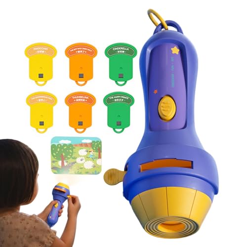 Projecteur histoire lampe torche jouet contes 6 thèmes pour tout-petits maison chambre