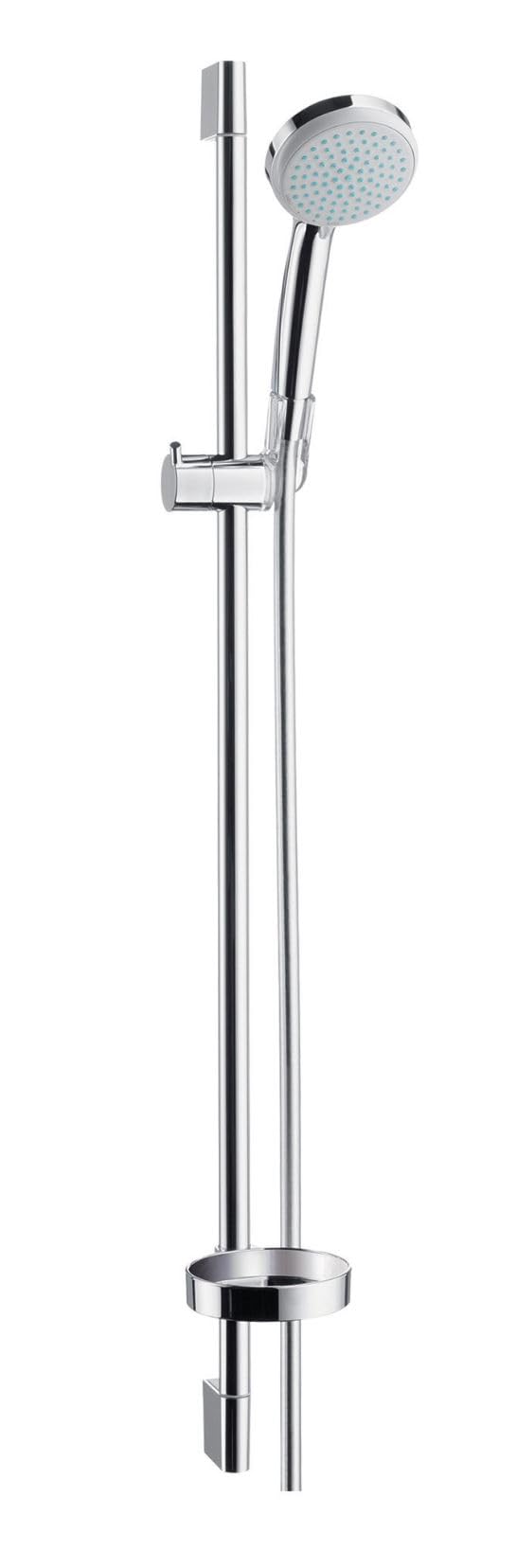 hansgrohe Croma 100 Duschset 0,90m, 4 Strahlarten, Chrom