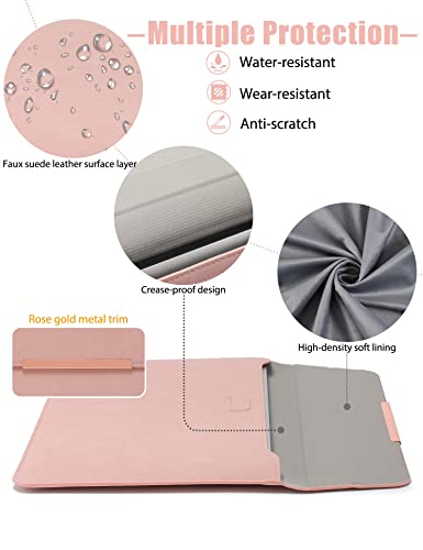HYZUO 13.3-14 Inch Laptop Case Sleeve with Stand for MacBook Pro 14 M5/M4/M3/M2/M1 A3426 A3427 2026-2021 - Image 3