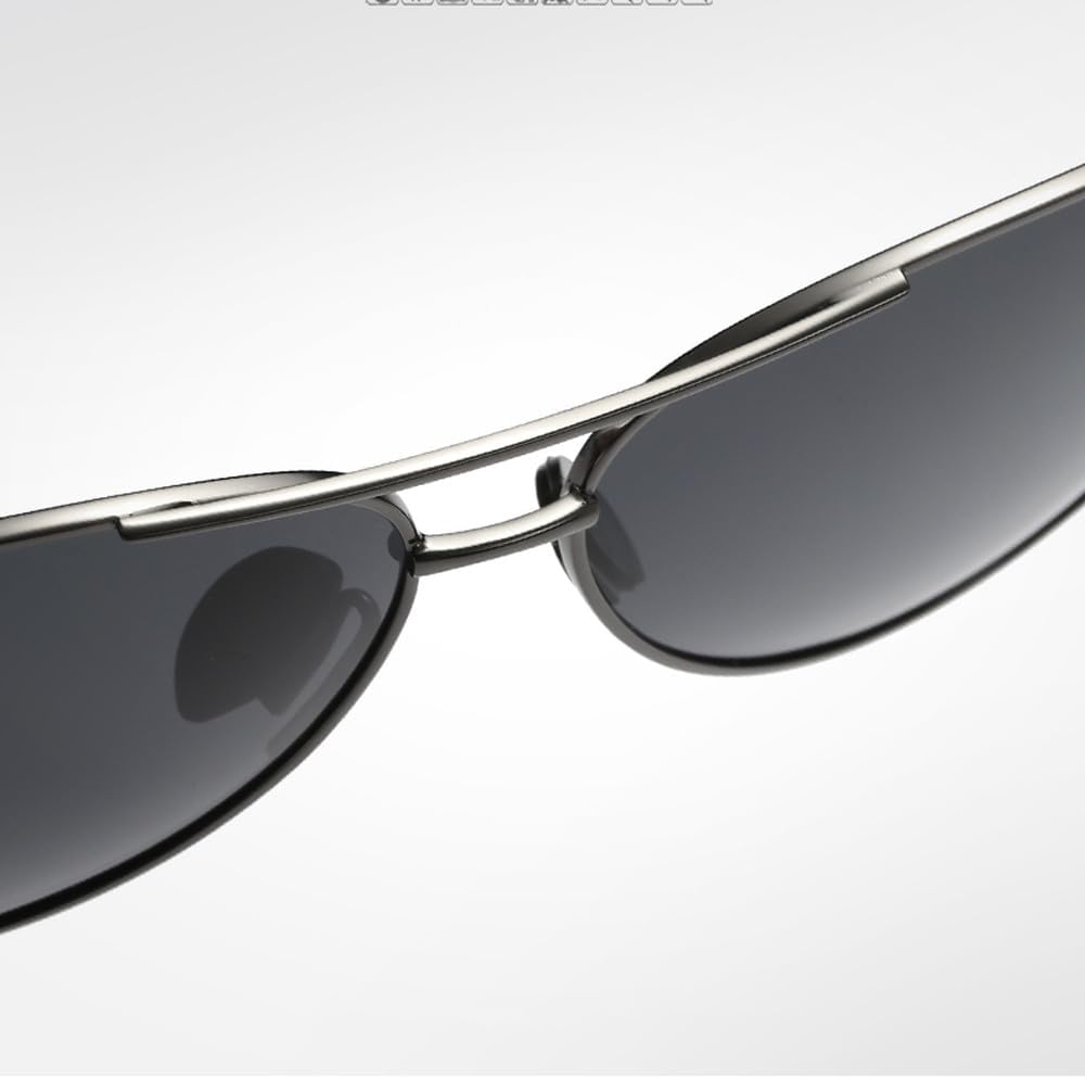 Men's Sunglasses UV400 Retro Male Sun Glasses Metal Eyeglasses Frame Driving Cycling Sunscreen Eyewear