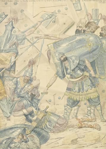Peinture Murale Richard Dadd Mort d'Abimélek Toile Salon Solution Murs Vides 60x90