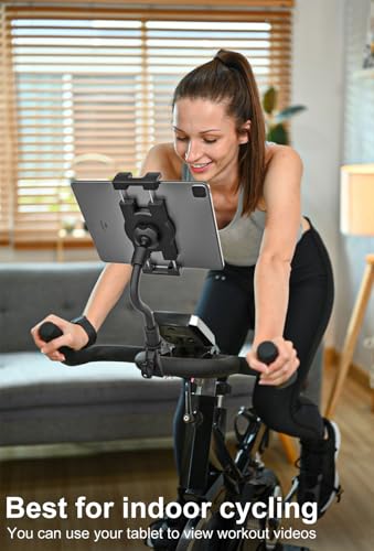 Support tablette vélo spinning GDZN avec bras extra long pour iPad et tablettes 4-13 pouces - 4