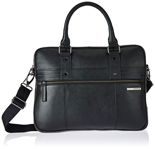 esquire samsonite leather messenger bag