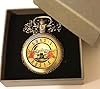 Cymru Apparel Gift Boxed Guns N Roses Rock Band Quartz Pocket/Necklace Watch #1