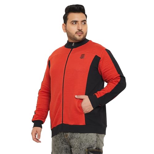 Sweat-shirt homme grande taille colorblock aux finitions soignées - 3