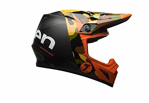 Bell Unisex Adult Off Road Helmet Seven Soldier Orange Xx