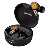 JVCケンウッド Victor WOOD master ワイヤレスイヤホン Bluetooth Ver.6.0 ノイズキャンセリング ハイレゾ マルチポイント マイク付き 防水 低遅延 アプリ対応 合計31.5時間再生 サンバーストブラウン ウッドマスター