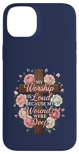 My Worship is Loud Because My Wounds was Deep Psalm 147:3 �X�}�z�P�[�X iPhone 14 Plus �p