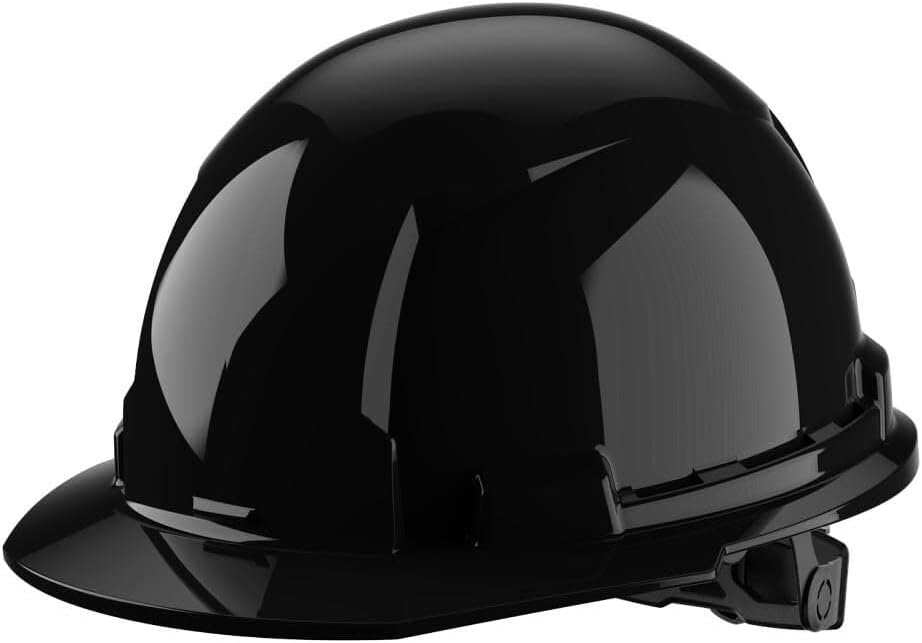 Milwaukee Electric - Black Front Brim Hard HAT W/6PT RATCHETING SUSPENS