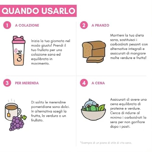 Cute Nutrition Frullato Sostitutivo del Pasto alla...